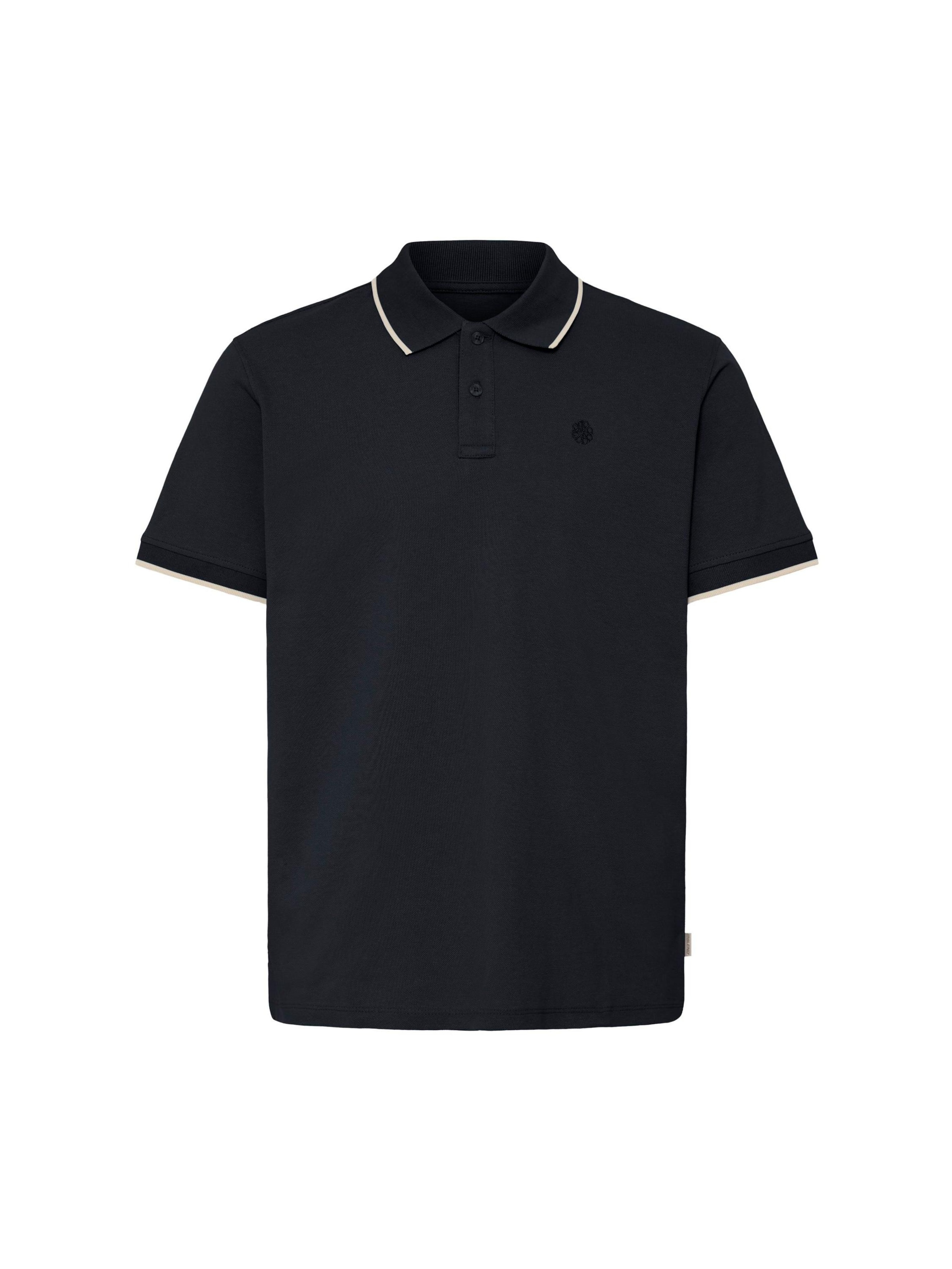 BLEND Poloshirt 'BHEdin' in Schwarz: Vorderseite