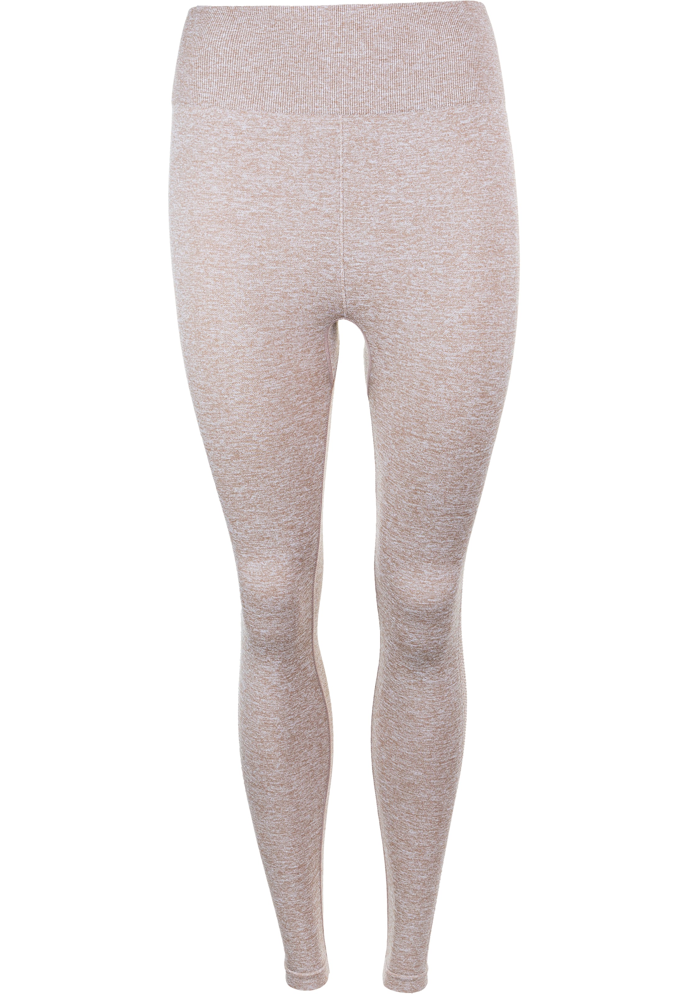 Athlecia Skinny Workout Pants &#x27;Flowee&#x27; in Brown: front