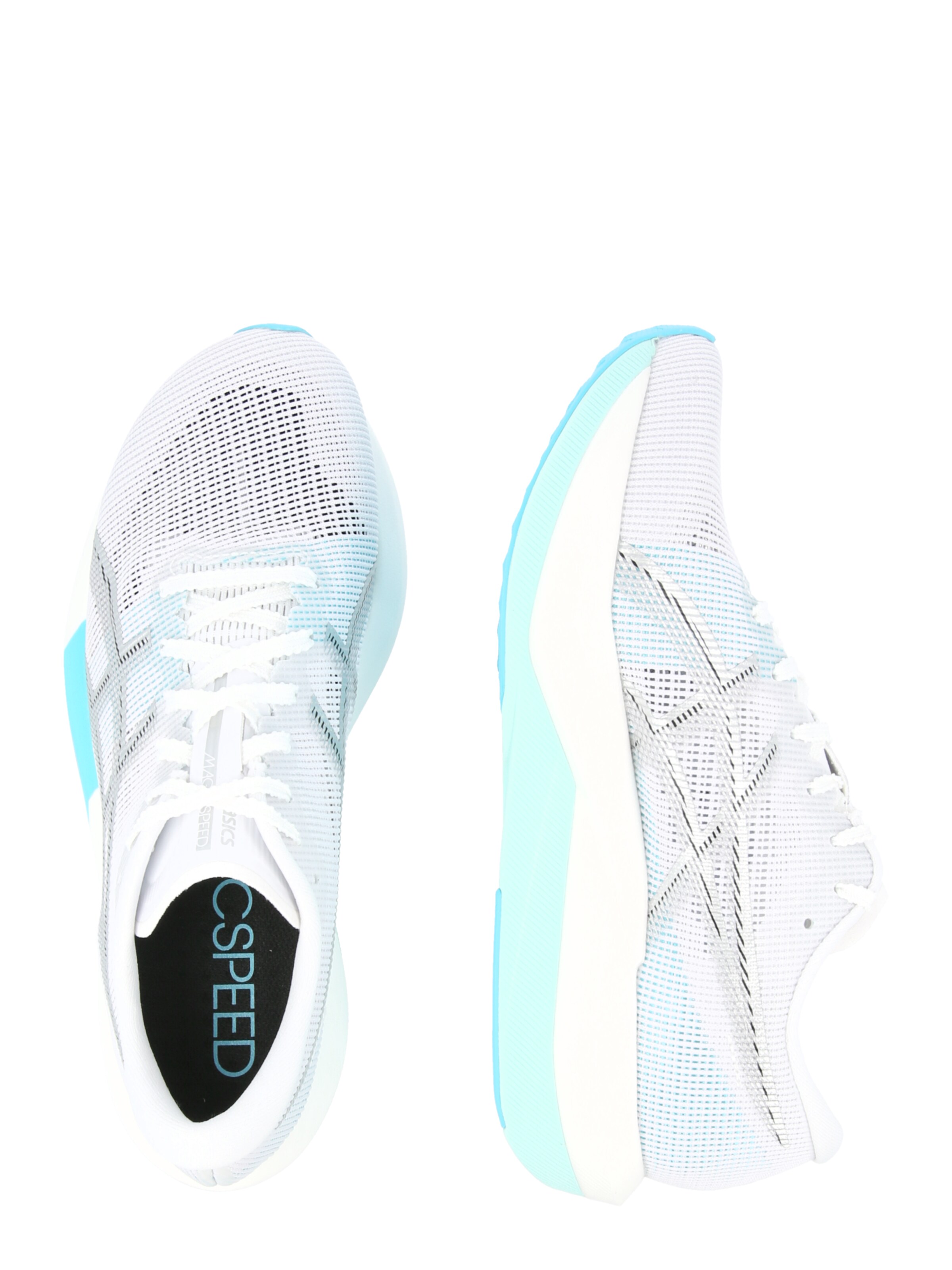 ASICS Παπούτσι για τρέξιμο 'MAGIC SPEED 5' σε λευκό