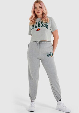 ELLESSE - Regular Calças 'Cammina' em cinzento