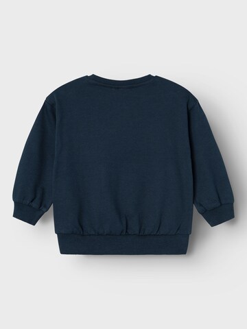 NAME IT Sweatshirt 'VISUS' i blå