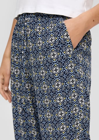 s.Oliver Tapered Hose in Blau