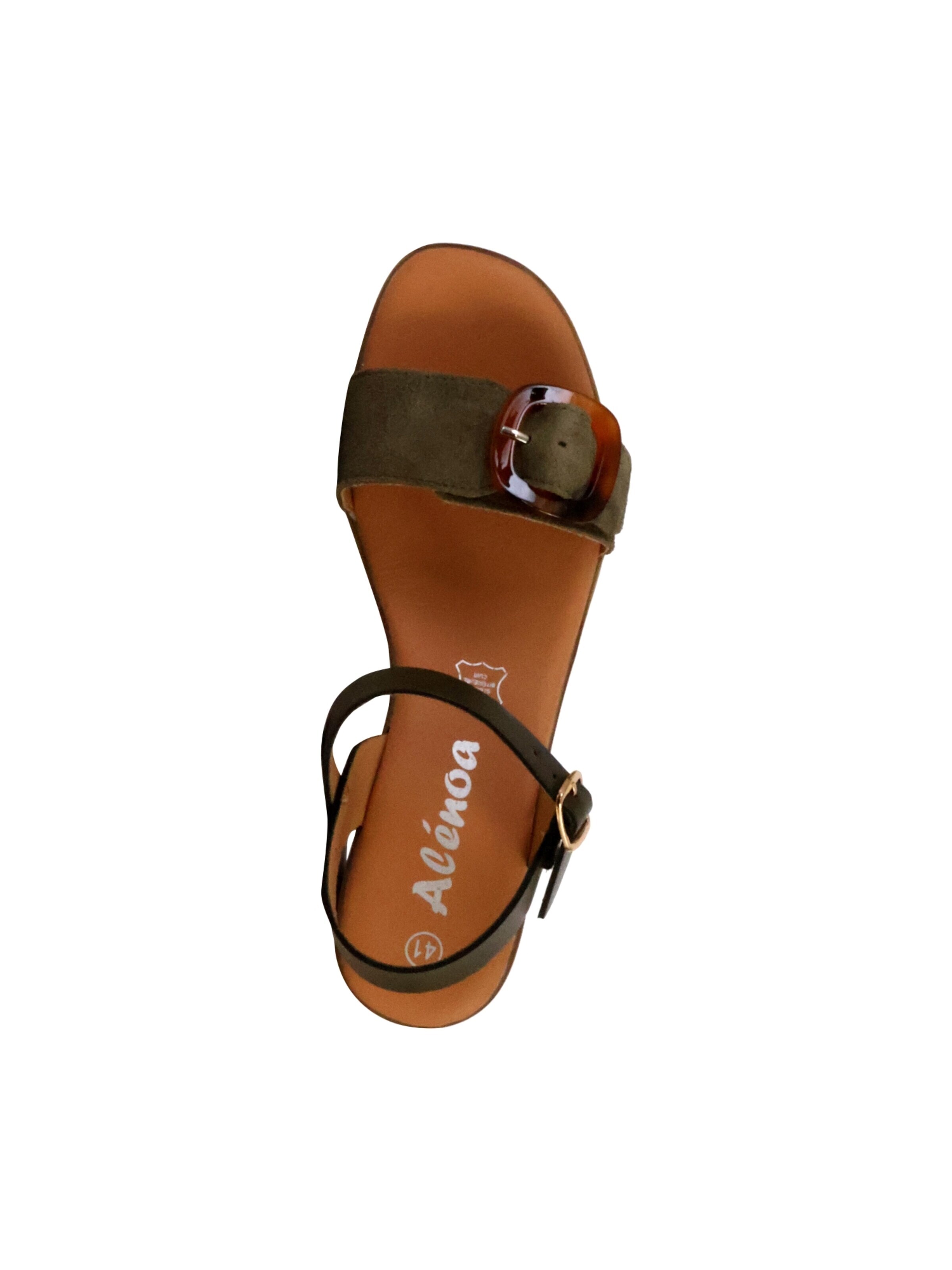 Sandales 'Aleno' The Divine Factory en vert