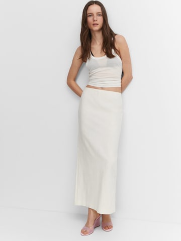 MANGO Skirt 'Fabia' in White