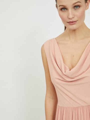 VILA Evening Dress 'Micada' in Pink