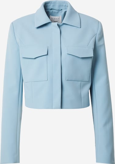 ABOUT YOU x Iconic by Tatiana Kucharova Between-Season Jacket 'Mia' in Light blue, Item view