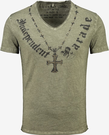 Key Largo Paita 'Independent' värissä vihreä: etupuoli