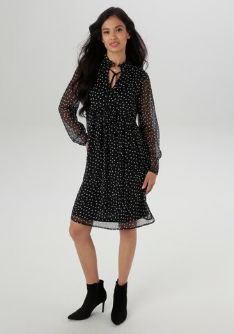 Aniston SELECTED Kleid in Schwarz