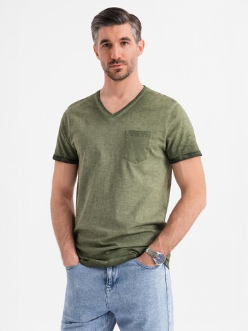 Ombre Shirt in Green