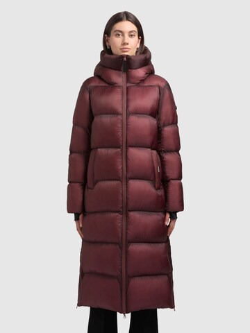 khujo Wintermantel 'Zinnia' in Rot: Vorderseite