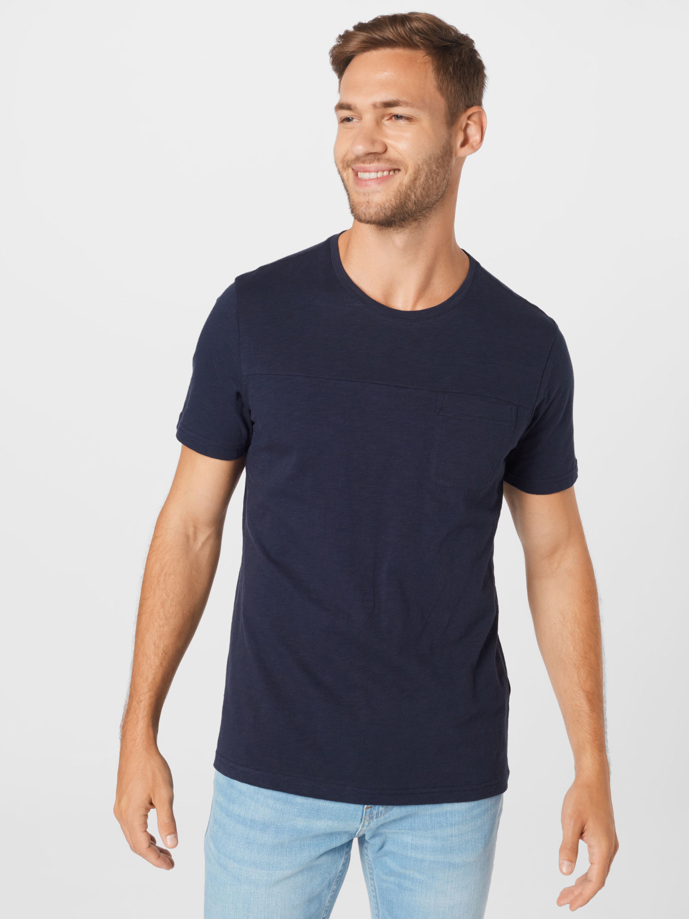 Männer Große Größen s.Oliver BLACK LABEL Shirt in Dunkelblau - GL95803 Männer Große Größen s.Oliver BLACK LABEL Shirt in Dunkelblau - GL95803
