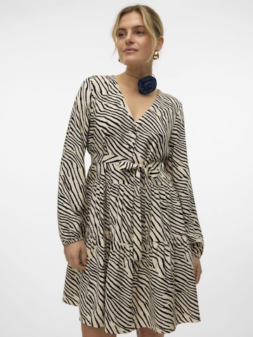 Robe 'ISA' VERO MODA en beige