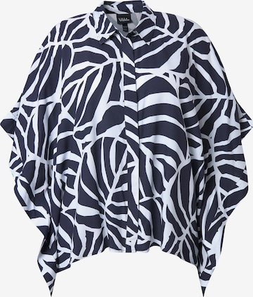 Ulla Popken Blouse in Zwart: voorkant