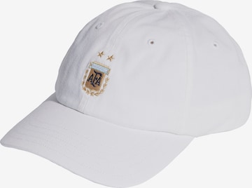 ADIDAS PERFORMANCE Athletic Cap 'Argentinien Dade' in White: front