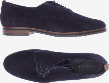 Pier One Halbschuh 41 in Blau: predná strana