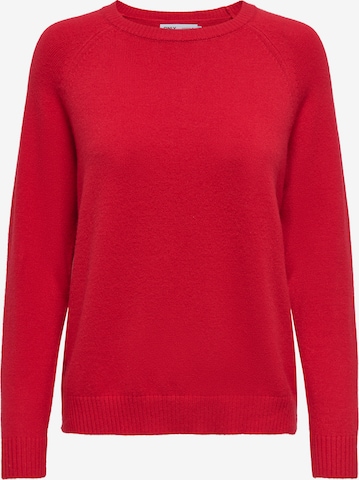 ONLY - Jersey 'ONLLESLY KINGS' en rojo: frente