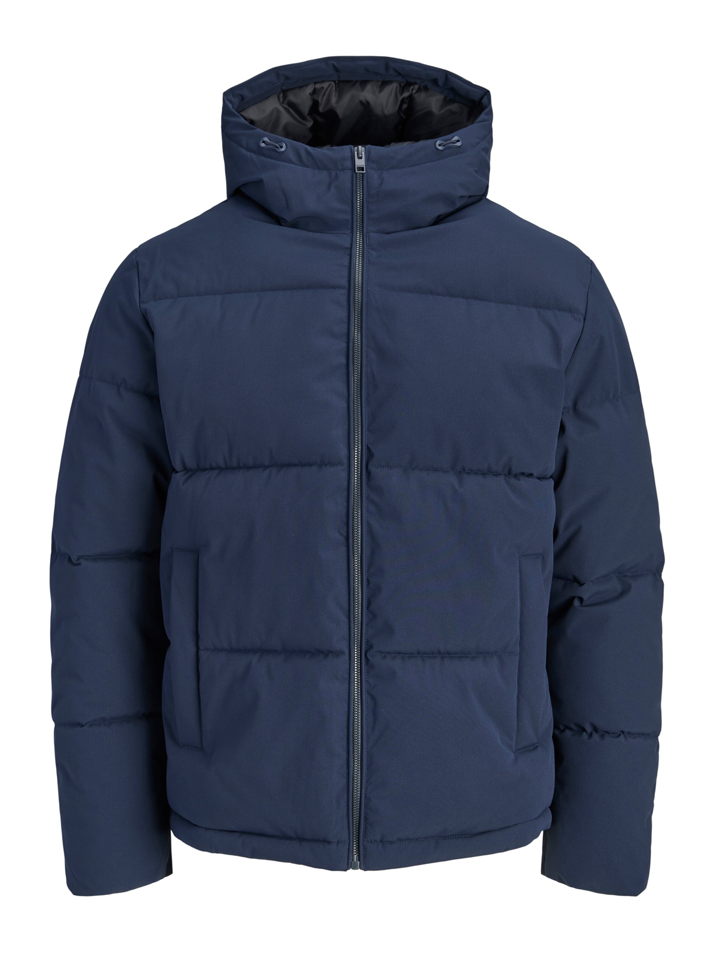 Jack & Jones Plus Zimná bunda 'JJGALAXY' - Modrá: predná strana