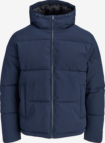 Jack & Jones Plus Zimná bunda 'JJGALAXY' - Modrá: predná strana