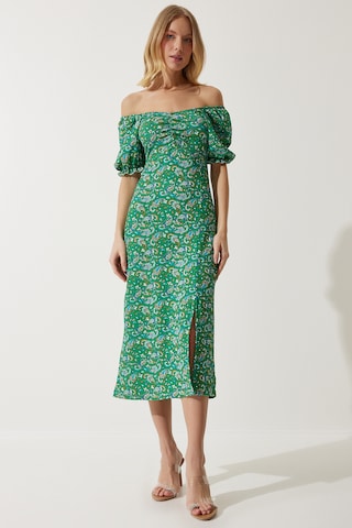 Happiness İstanbul Рокля в зелено