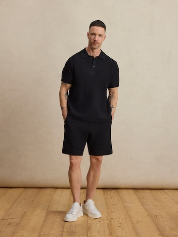DAN FOX APPAREL Loosefit Παντελόνι 'Alex' σε μαύρο