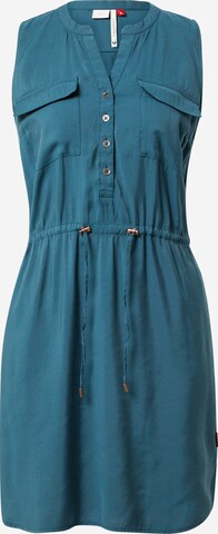 Ragwear - Vestido camisero 'ROISIN' en verde: frente