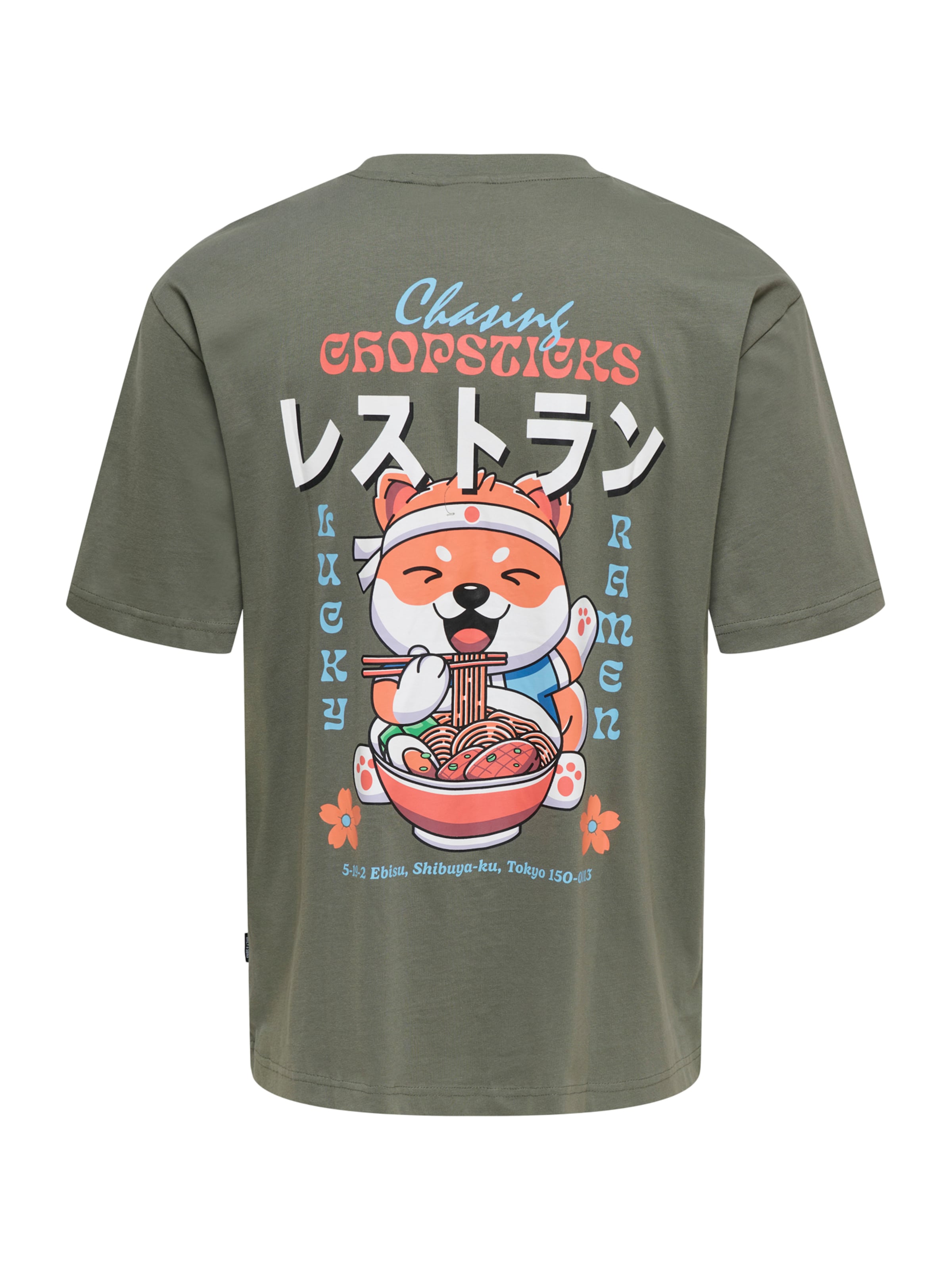 T-Shirt 'ONSFRANK' Only & Sons en vert