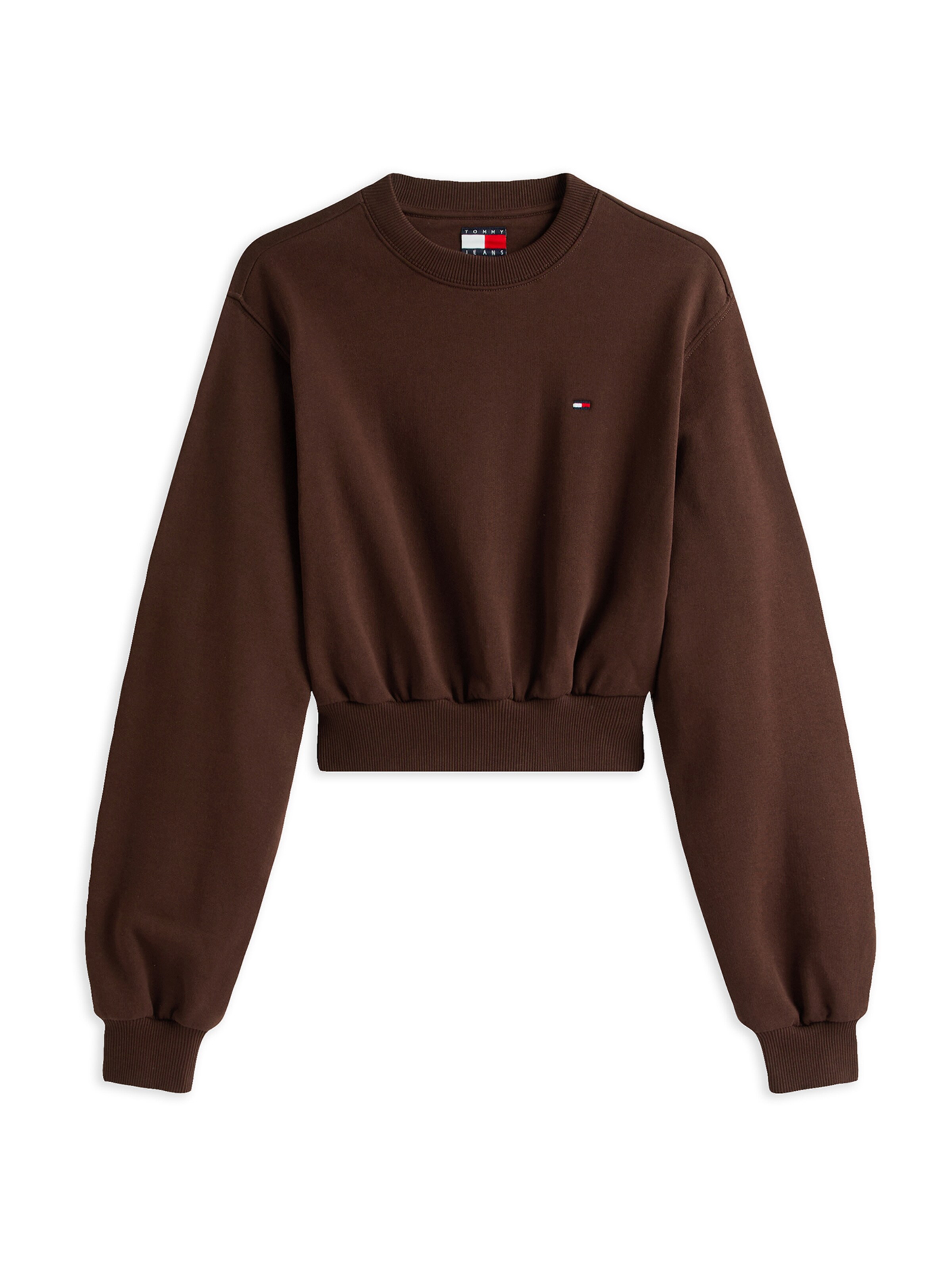 Tommy Jeans Tréning póló - barna: elől