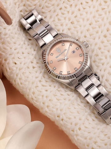 Maserati Analoog horloge in Zilver