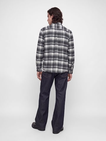 JACK & JONES Regular Fit Hemd in Grau