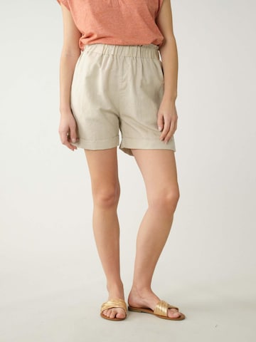 Regular Pantalon 'Levna' Deeluxe en beige : devant