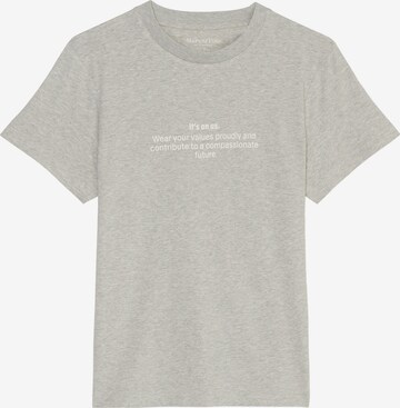 Marc O'Polo Tričko – šedá: přední strana