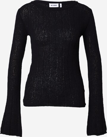 WEEKDAY Sweater 'Anessa' in Black: front