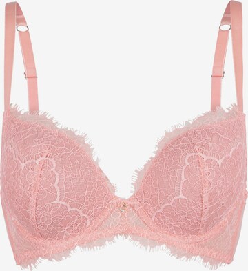 Push-up Reggiseno di LingaDore in arancione: frontale