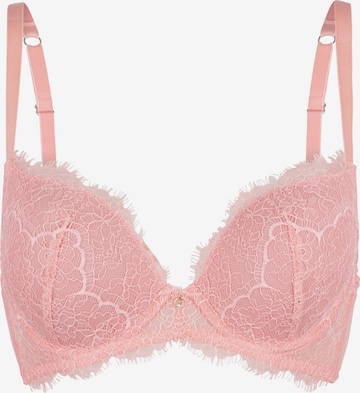 Push-up Soutien-gorge LingaDore en orange : devant