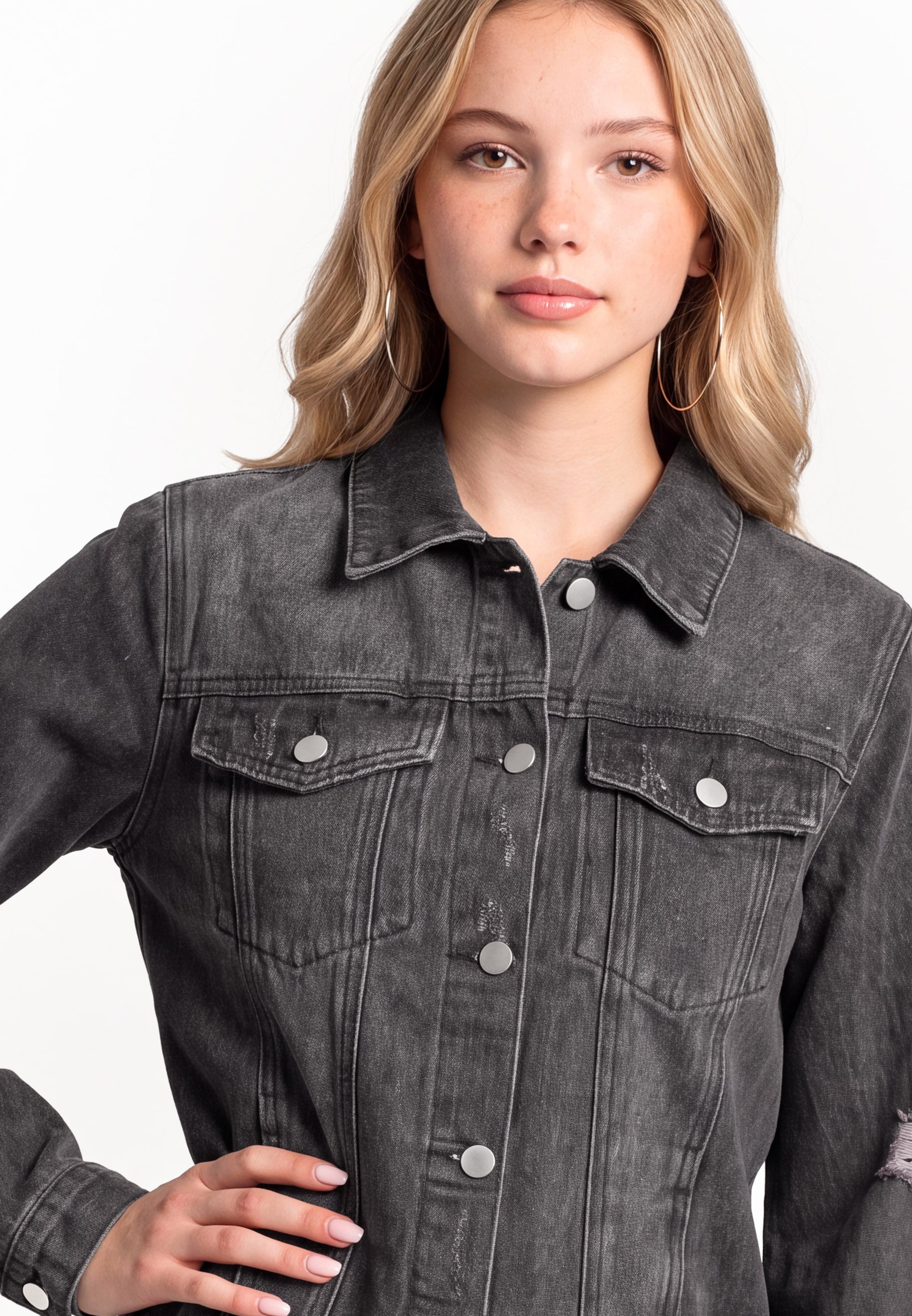 MYMO - Chaqueta de entretiempo en negro