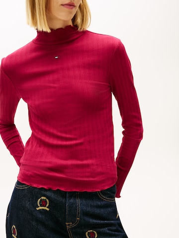 T-shirt Tommy Jeans en violet