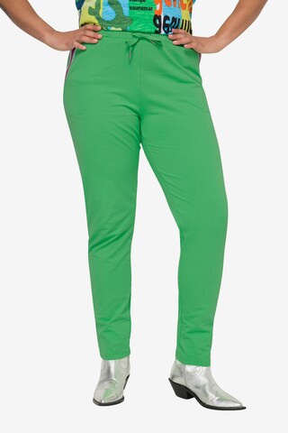 Effilé Pantalon Angel of Style en vert : devant
