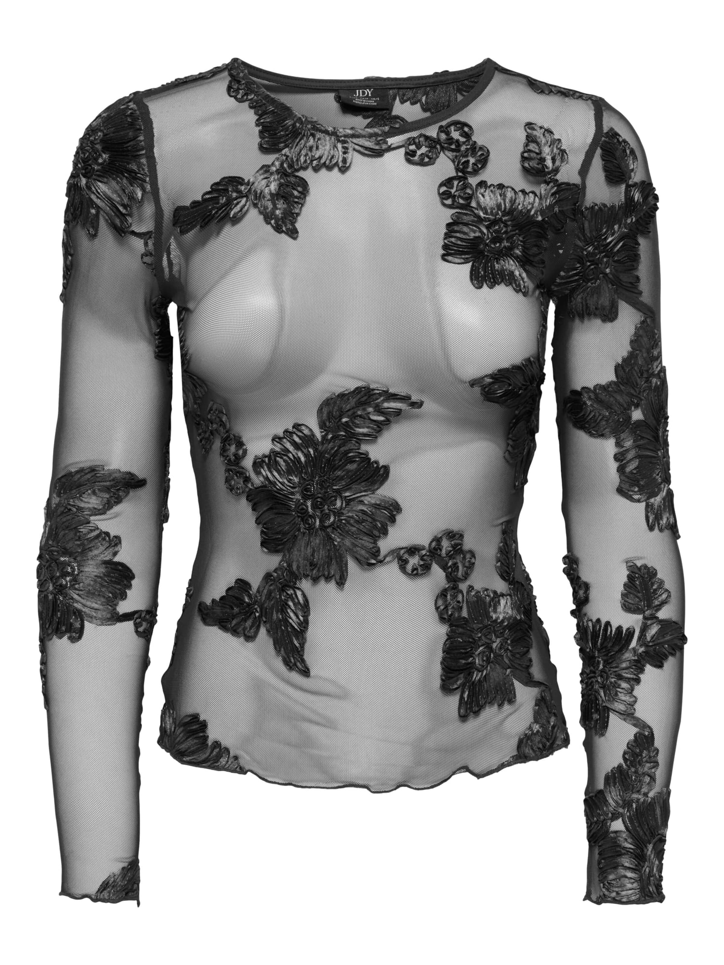 JDY Top 'Casablanca' in Black: front
