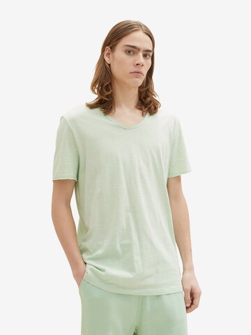 TOM TAILOR DENIM Koszulka w kolorze zielony