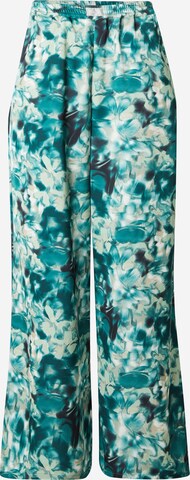 Karo Kauer Wide leg Pants in Green: front