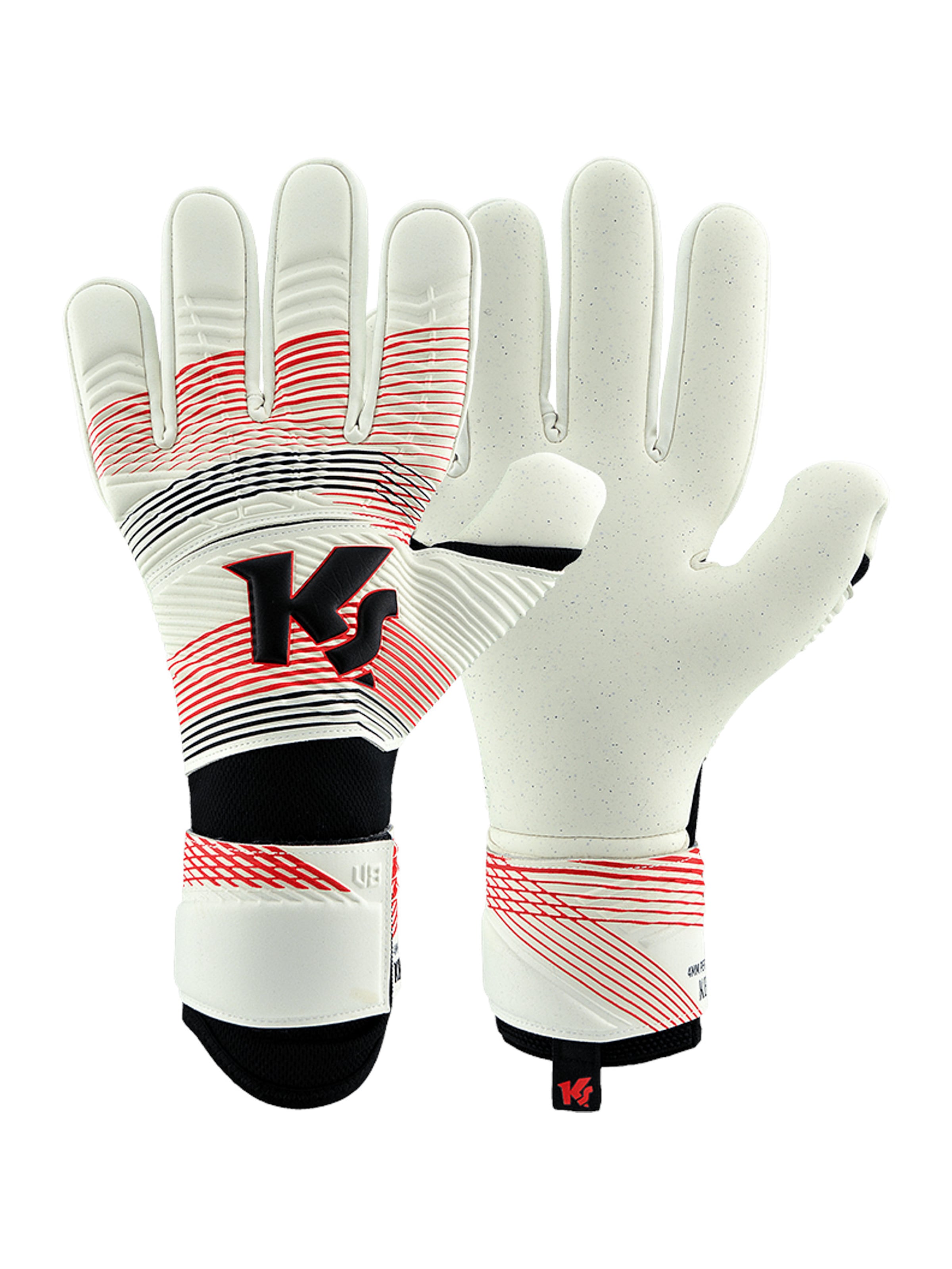 KEEPERsport Sporthandschuhe in Weiß: Vorderseite