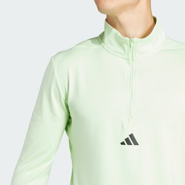 zaļš ADIDAS PERFORMANCE Sporta krekls