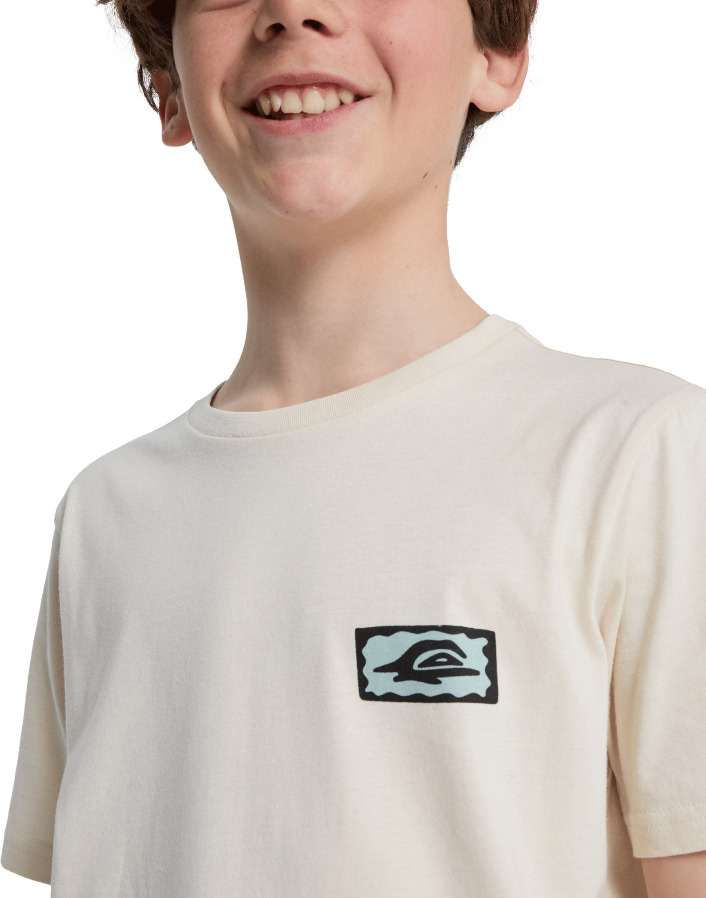 QUIKSILVER Shirt 'Serenity Splash' in Beige