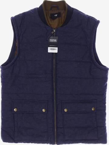 H&M Vest in XXL in Blue: front