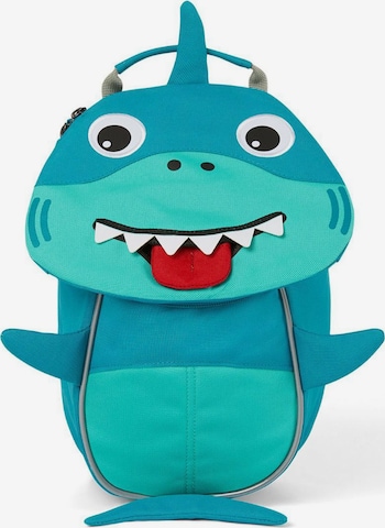 Affenzahn Rucksack 'Hai' in Blau: Vorderseite