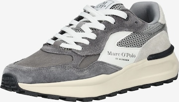 Baskets basses Marc O'Polo en gris : devant
