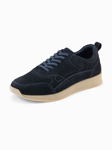 Ombre Platform trainers in Blue: front