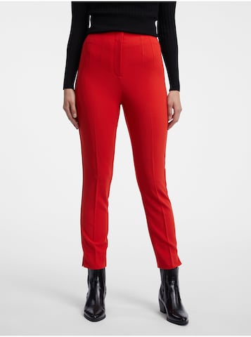 Orsay Regular Pants in Red: front