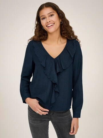 JDY Blouse 'JDYMACE' in Blauw