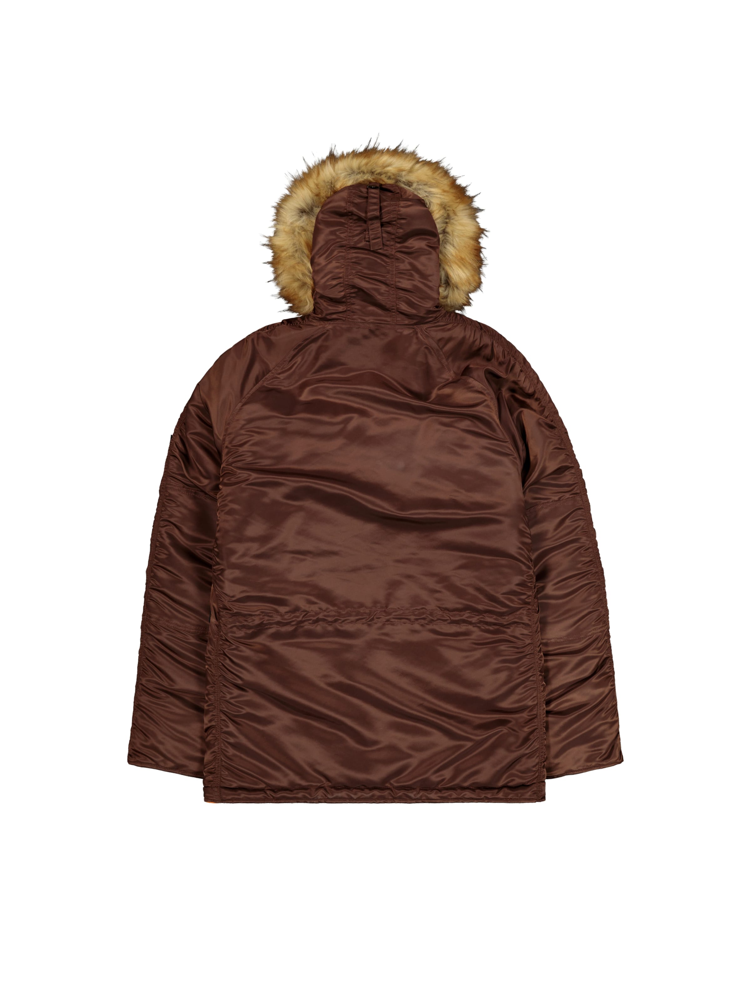 ALPHA INDUSTRIES Jacke 'N-3B VF 59' in Braun: Rückseite